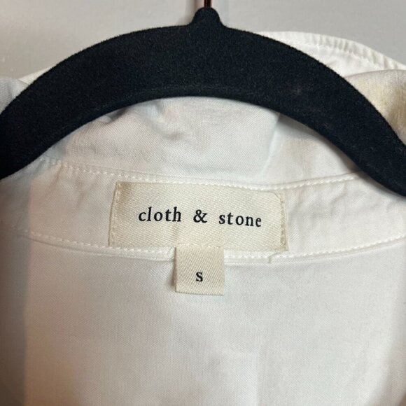 Anthropologie Cloth & Stone white button down shirt - Picture 4 of 6